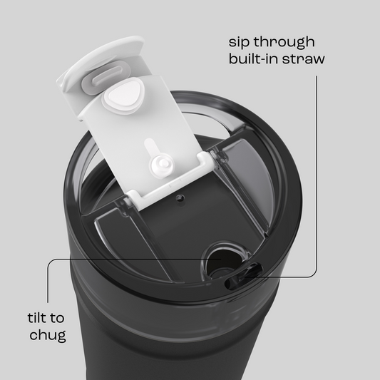 bubba 32 oz DualSip Insulated Stainless Steel Water Bottle - Office Siren - US 1234