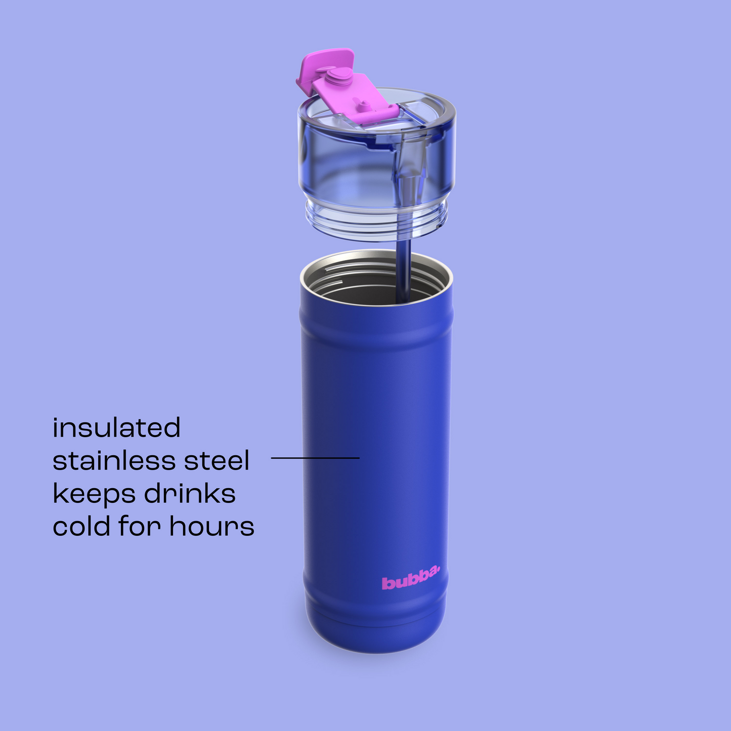 bubba 32 oz DualSip Insulated Stainless Steel Water Bottle - Ocean Energy - US 7642