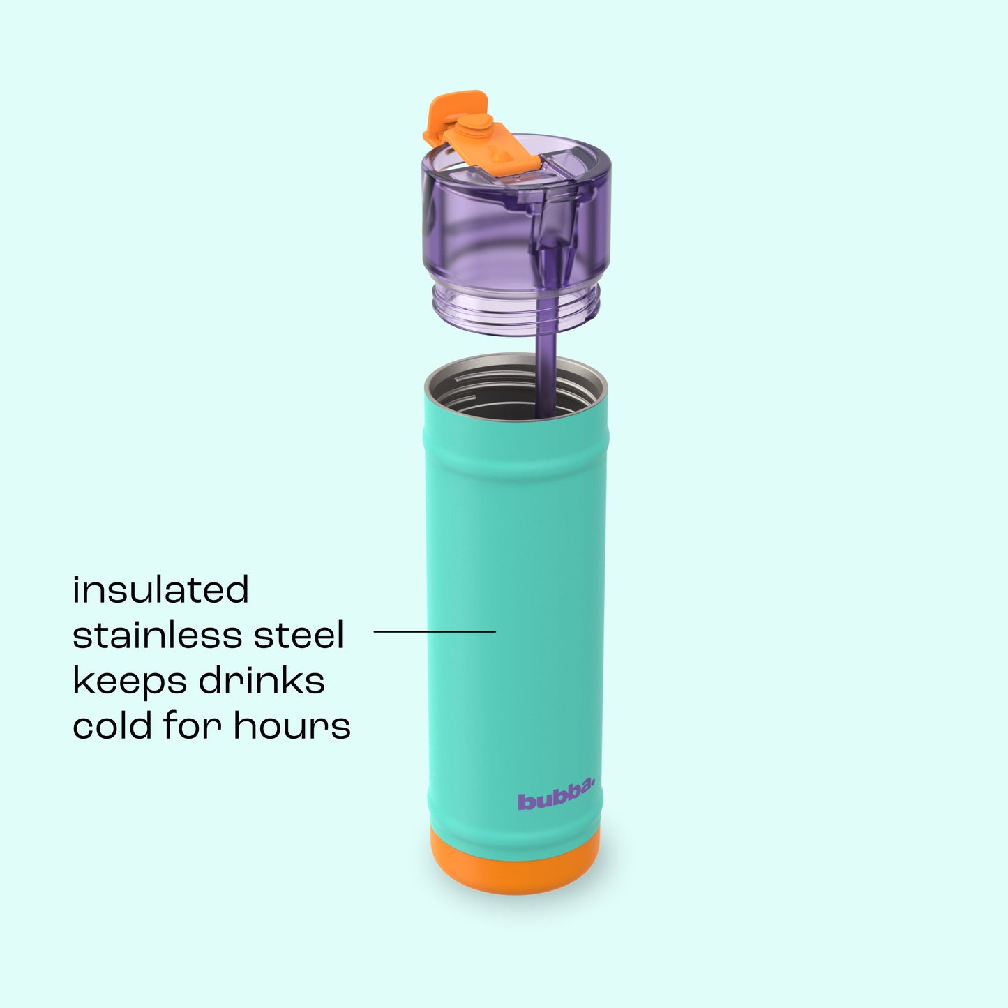 bubba 24 oz DualSip Insulated Stainless Steel Water Bottle -  Field Trip - US 8067