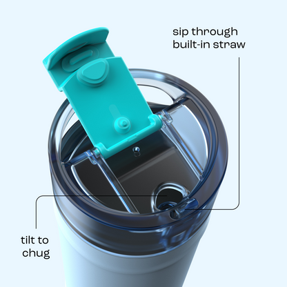 bubba 32 oz DualSip Insulated Stainless Steel Water Bottle - Daydreamin - US 7057