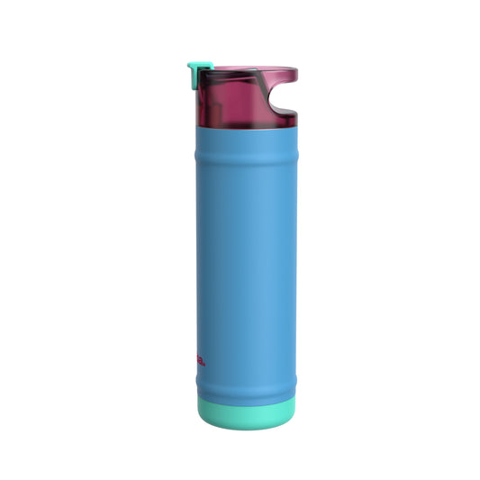 bubba 24 oz DualSip Insulated Stainless Steel Water Bottle - Blue Ribbon - US 8224