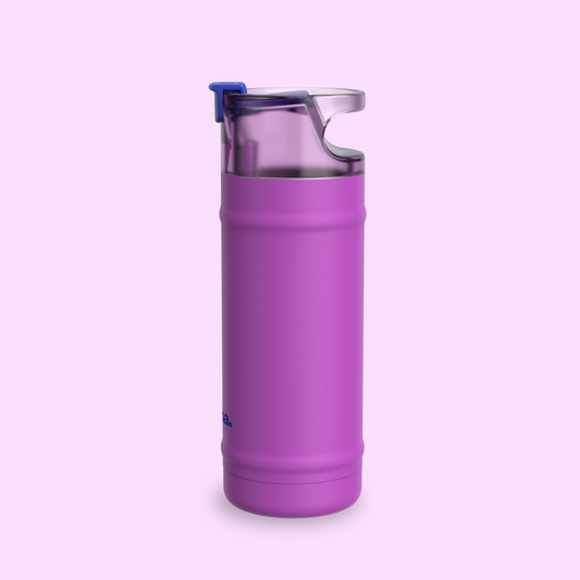 bubba 18 oz DualSip Insulated Stainless Steel Water Bottle - Mood Booster - US 7144