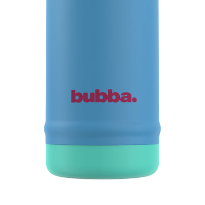 bubba 24 oz DualSip Insulated Stainless Steel Water Bottle - Blue Ribbon - US 8224