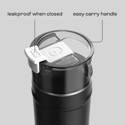 bubba 18 oz DualSip Insulated Stainless Steel Water Bottle -  Office Siren - US 4456