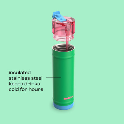 bubba 24 oz DualSip Insulated Stainless Steel Water Bottle - Fresh Serve - US 5225