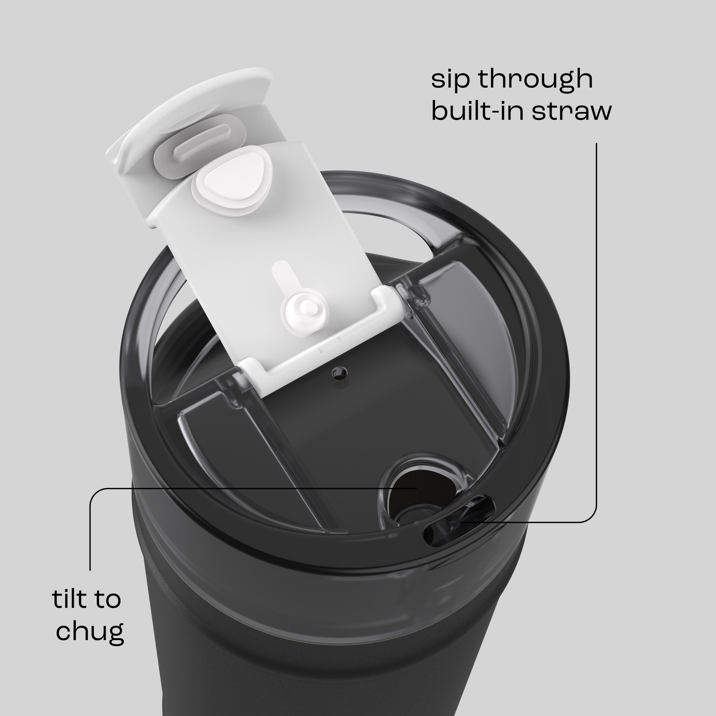 bubba 32 oz DualSip Insulated Stainless Steel Water Bottle - Office Siren - US 1234