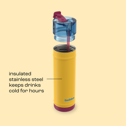 bubba 24 oz DualSip Insulated Stainless Steel Water Bottle - Spirit Week - US 8806