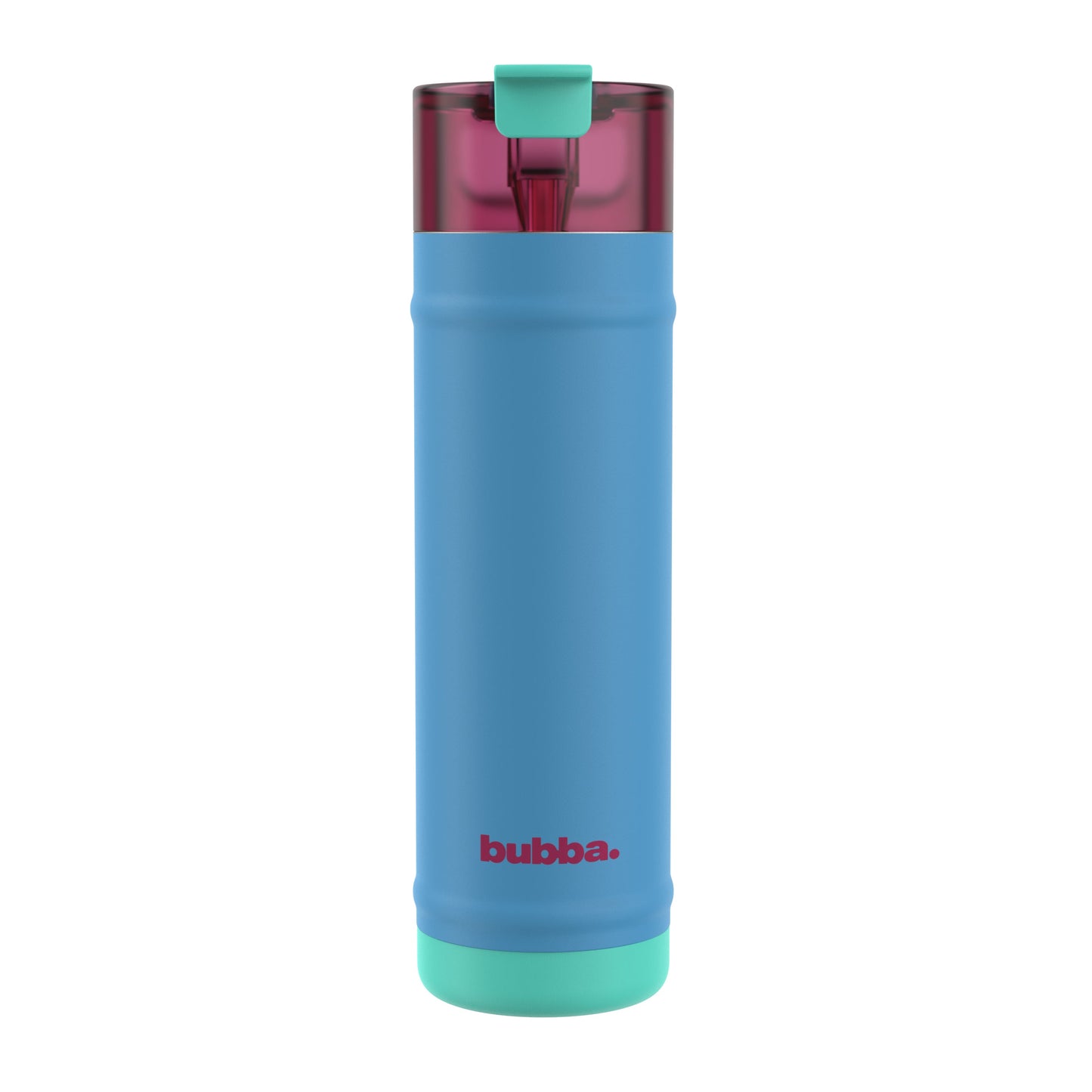 bubba 24 oz DualSip Insulated Stainless Steel Water Bottle - Blue Ribbon - US 8224