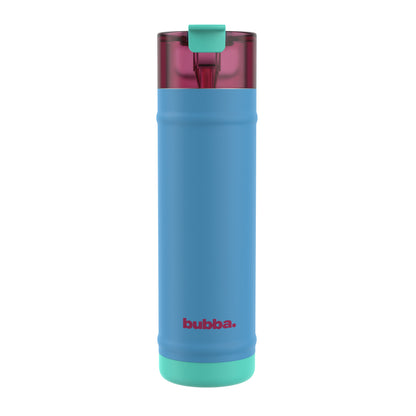 bubba 24 oz DualSip Insulated Stainless Steel Water Bottle - Blue Ribbon - US 8224