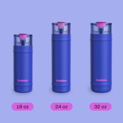 bubba 18 oz DualSip Insulated Stainless Steel Water Bottle - Ocean Energy - US 2731