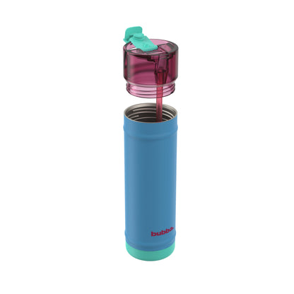bubba 24 oz DualSip Insulated Stainless Steel Water Bottle - Blue Ribbon - US 8224