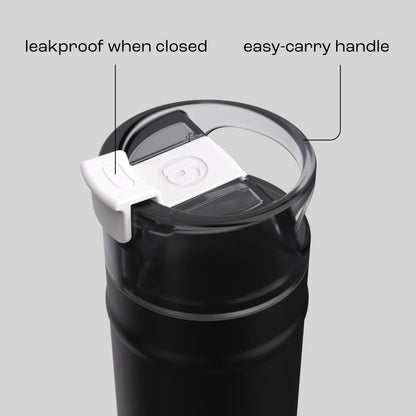 bubba 24 oz DualSip Insulated Stainless Steel Water Bottle - Office Siren - US 3889