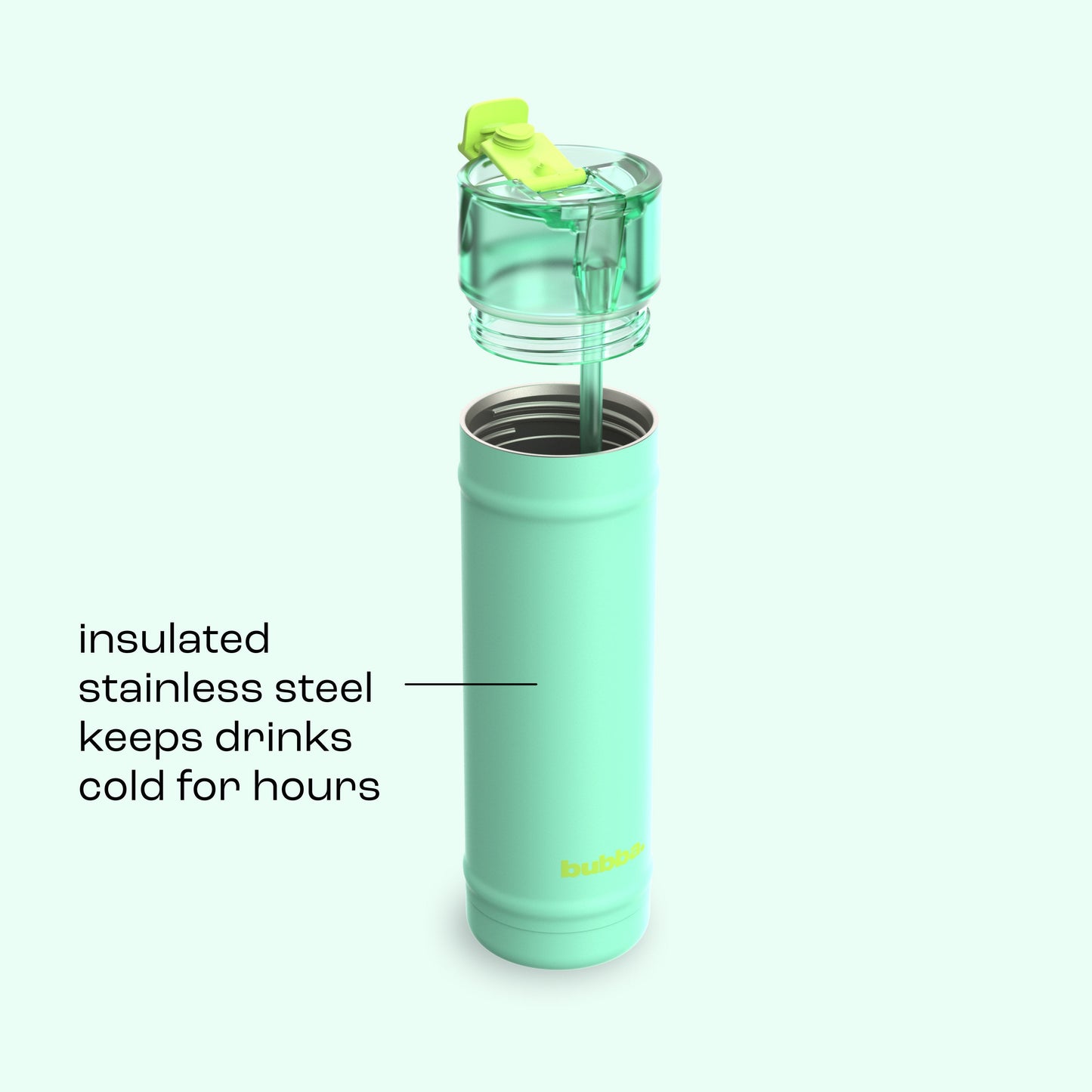 bubba 24 oz DualSip Insulated Stainless Steel Water Bottle - Tropical Eclipse - US 5294