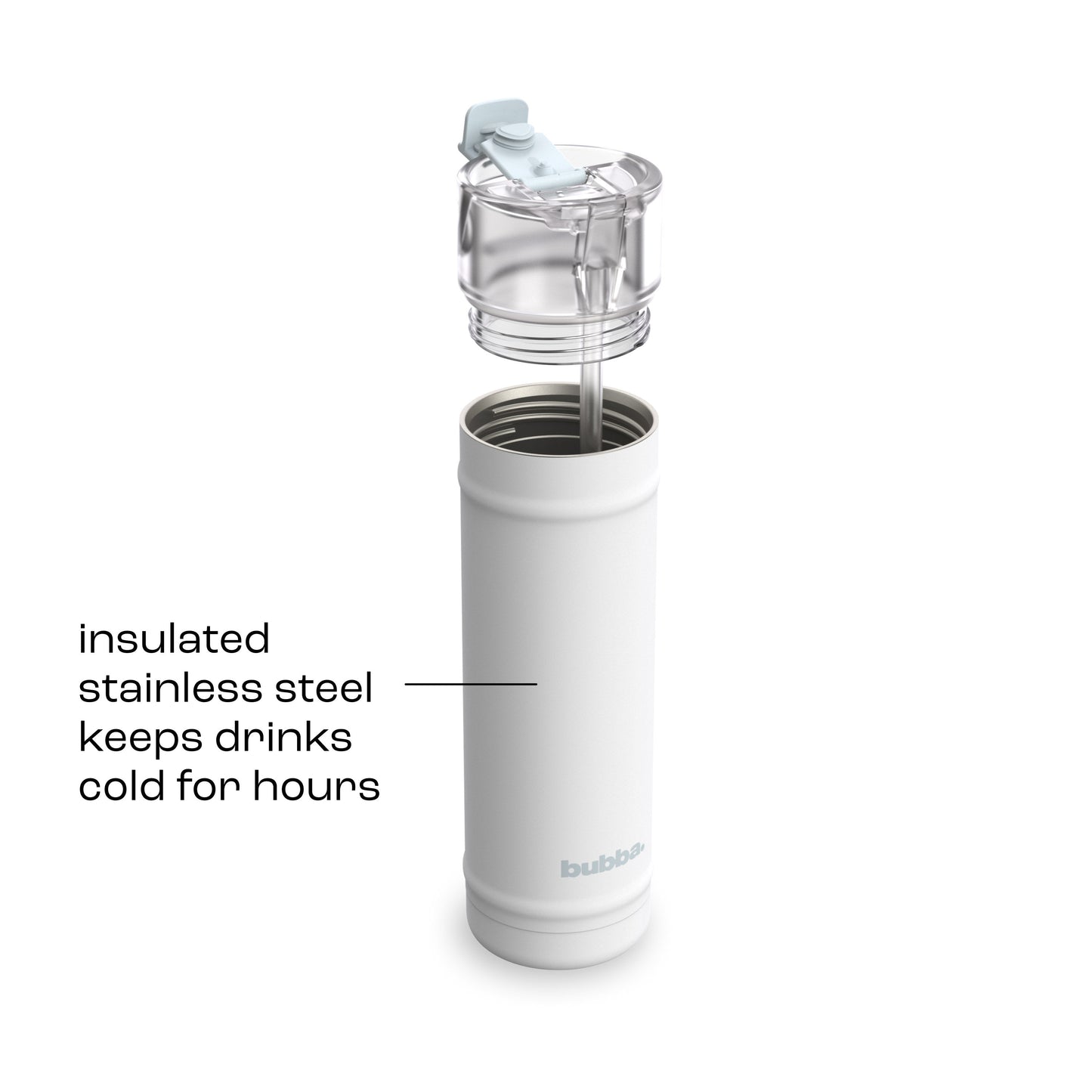 bubba 24 oz DualSip Insulated Stainless Steel Water Bottle - Fresh Kicks - US 8471